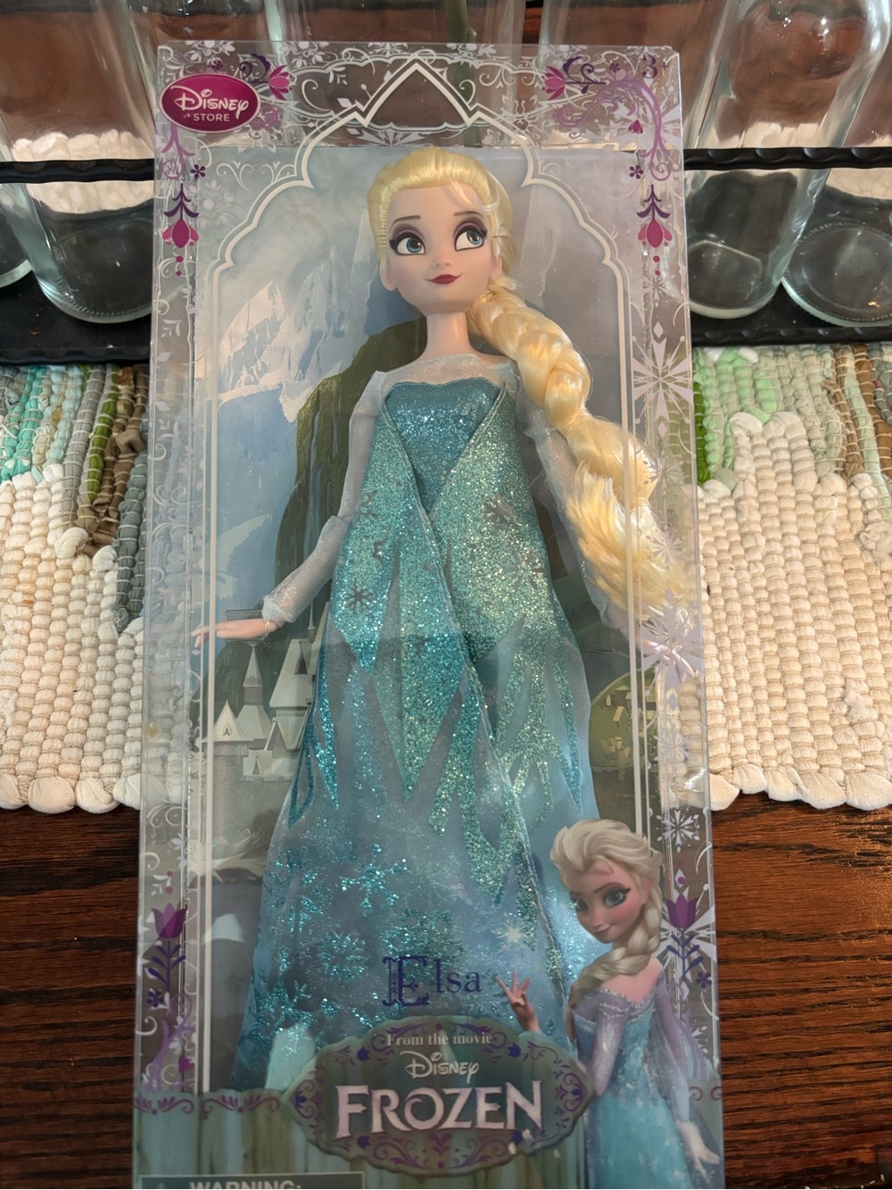 Disney Store   ELSA Exclusive 12 Inch Classic Doll 2013 Edition New In Box RARE
